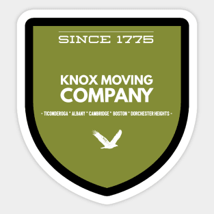 Knox Moving Company Sticker